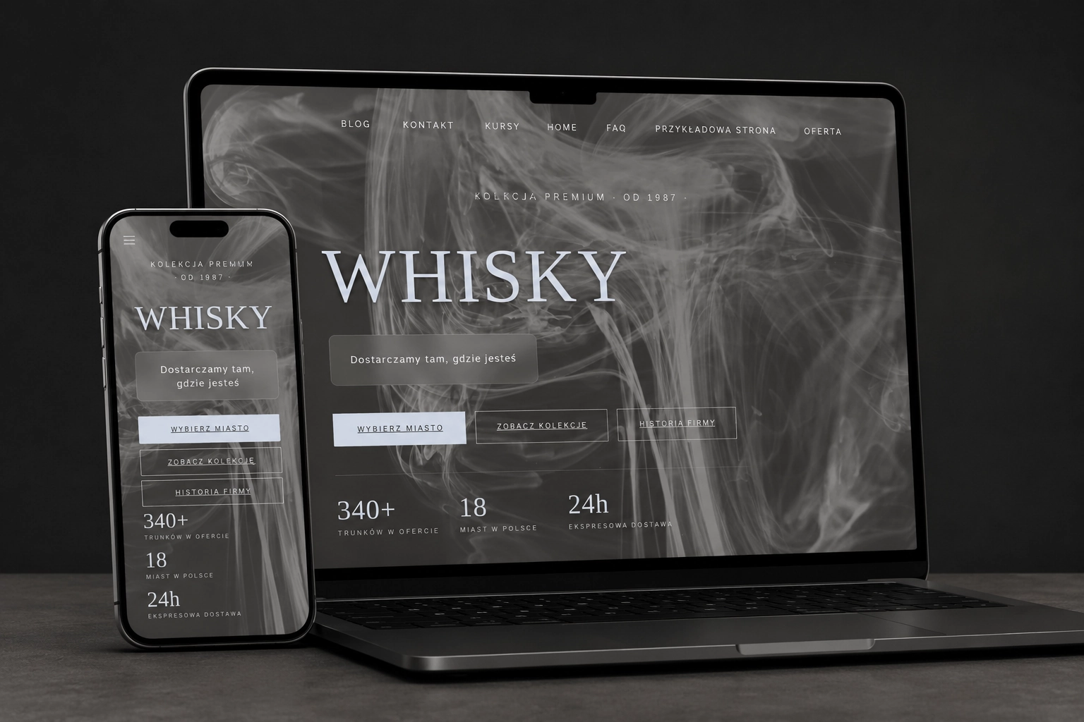 Sprzedaż whisky